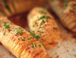 Receta: papas Hasselback al horno