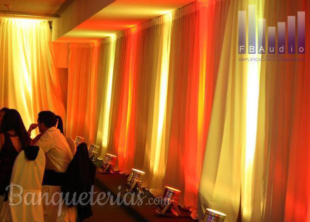 Iluminación para matrimonios perimetral led